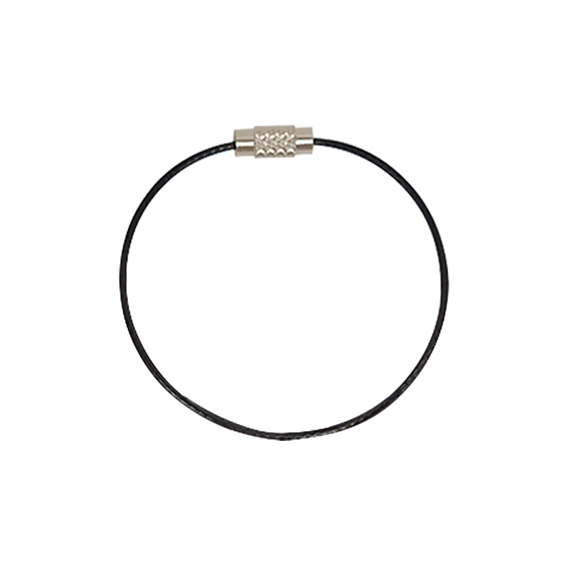 Черная стальная веревка