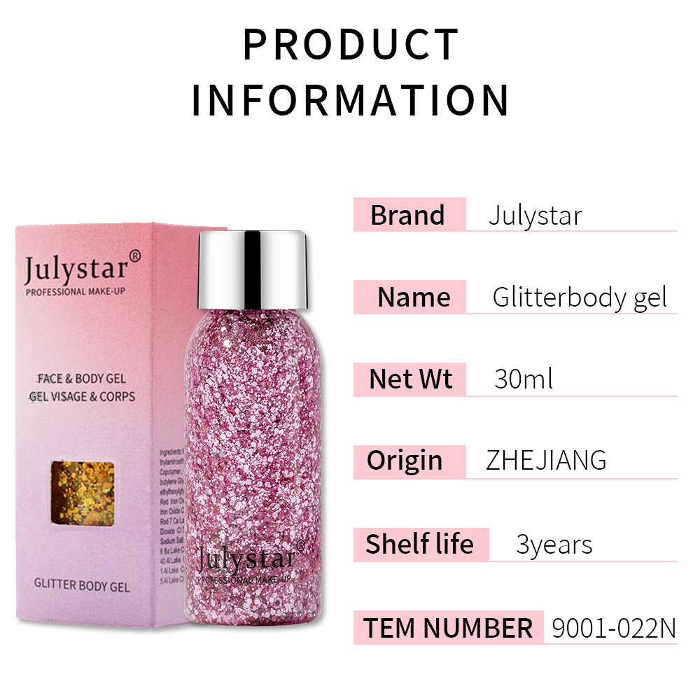 Body Gel Glitter Eyeshadow 3