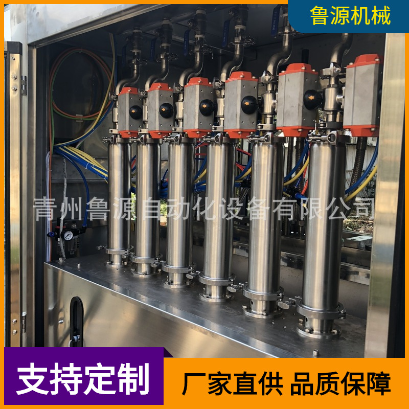 全自动耗油灌装设备 活塞式灌装机 番茄酱灌装机械 芝麻酱灌装