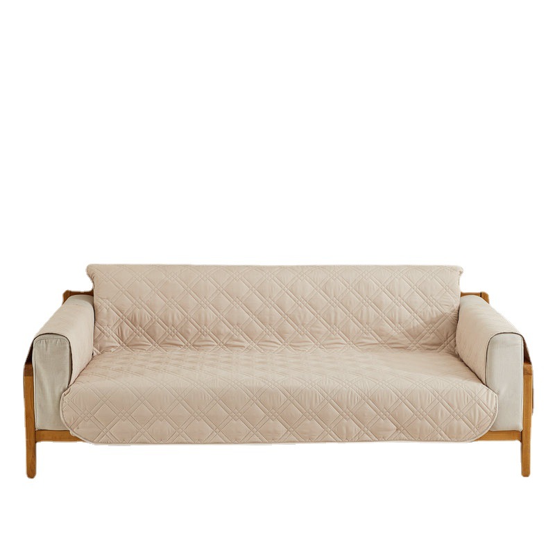 Transfronterizo al por mayor Amazon acolchado sofá reclinable cubierta integrada de doble línea de diamante sofá cubierta antideslizante impermeable sofá cojín