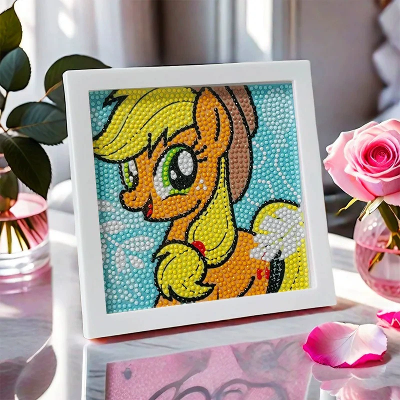 Мультяшная умная игрушка, DIY, новая коллекция, детское handmade diy, украшенная бриллиантами