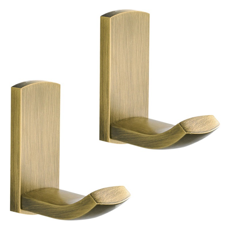Colgante de baño al por mayor hardware gancho material de cobre antiguo bronce antiguo cocina y baño abrigo gancho ropa GANCHO 2 unidades