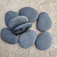 定制黑色绘画石规格齐全儿童DIY手工绘画石片状鹅卵石儿童手绘石