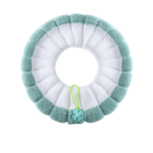 New toilet seat cushion, universal plush seat cover, autumn and winter warm toilet cover, cute knitted handle toilet seat
