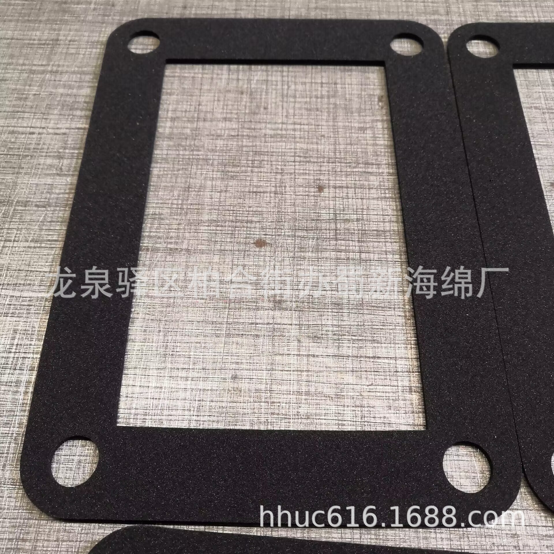 供应成型EPDM海绵垫片/黑色密封减震橡胶垫/缓冲防撞泡棉垫