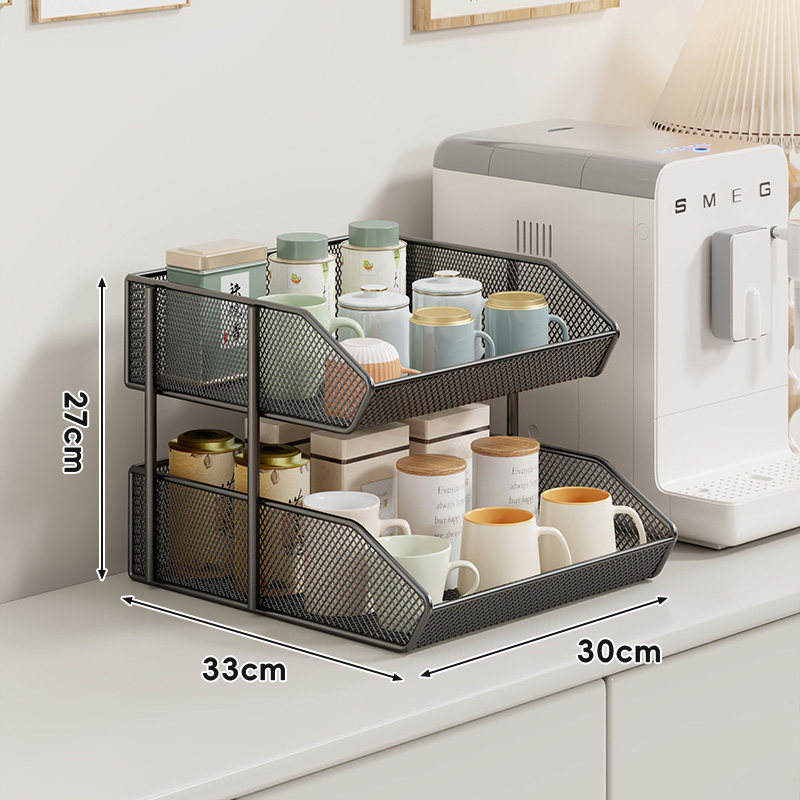 Estante Organizador de Escritorio Multicapa para Escritorio y Cocina