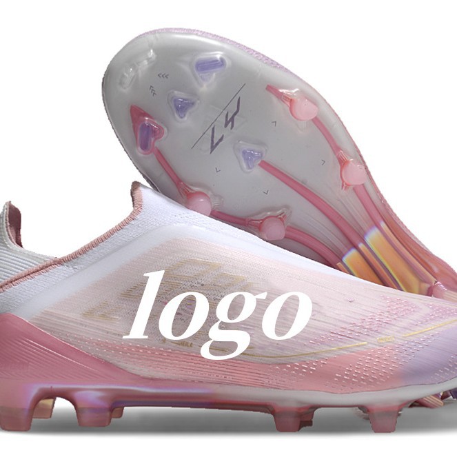 Putian fabricante al por mayor comercio exterior transfronterizo 2024 nuevo estilo X serie F50 zapatos de fútbol profesionales para hombres fg clavo