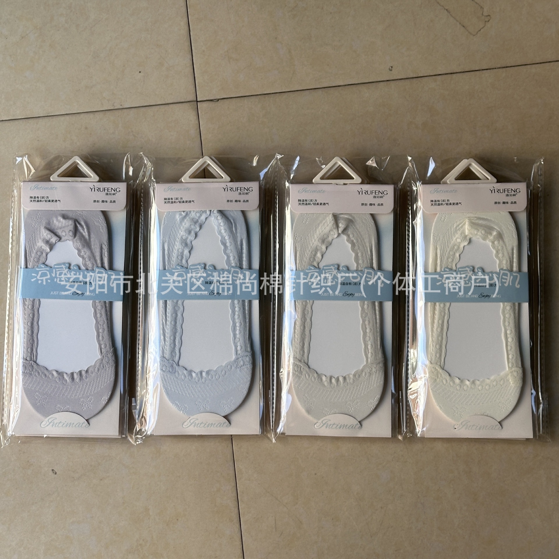 Boat Socks Women's Summer New Lace Cotton Socks Sweat-Absorbing Non-Slip Silicone Japanese Style Shallow Mouth Short Socks Breathable Without Heel