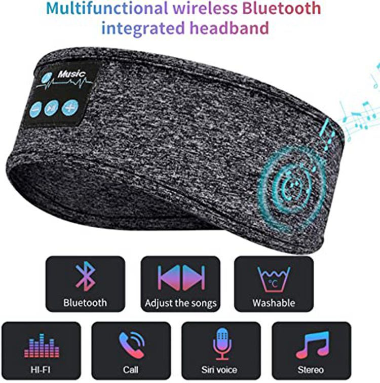Thin Bluetooth Hair Band Music Mark Wireless Bluetooth Music Sports Headband Sleep Eye Mask Sports Headset Thin Bluetooth Hair Band Music Mark Wireless Bluetooth Music Sports Headband Sleep Eye Mask Sports Headset