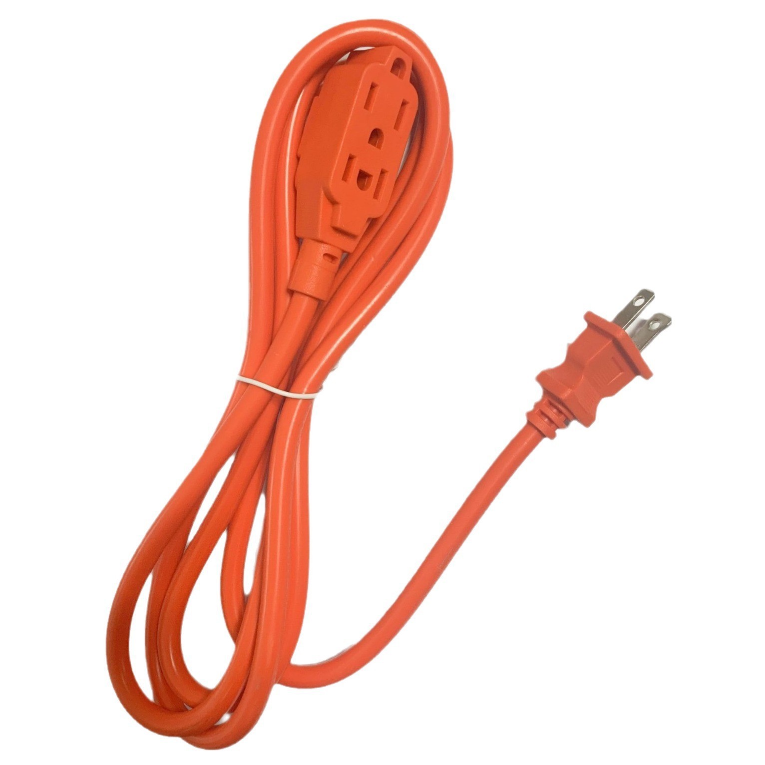 Enchufe de cable de alimentación estándar estadounidense ETL de dos núcleos estilo estadounidense macho y hembra cable de extensión estándar estadounidense enchufe sin tapa cola de enchufe estadounidense