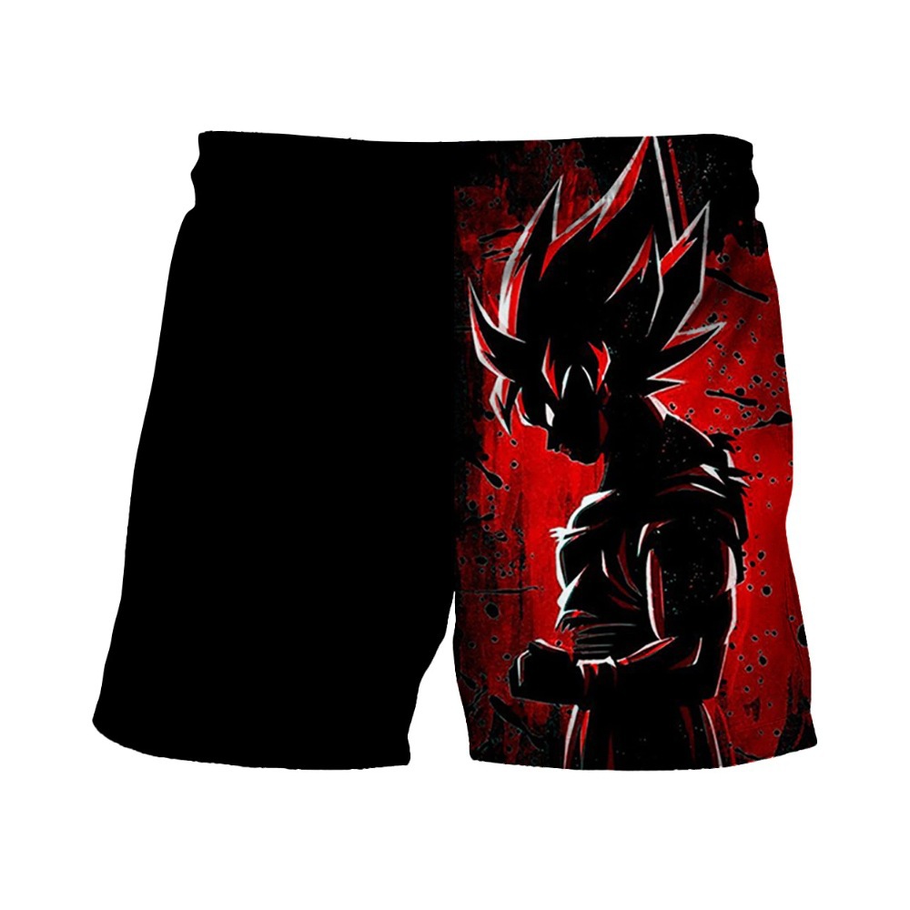 Pantalones cortos de vacaciones de playa con cordón transpirable de malla suelta de verano para hombres 2024 venta caliente spot de impresión digital 3D