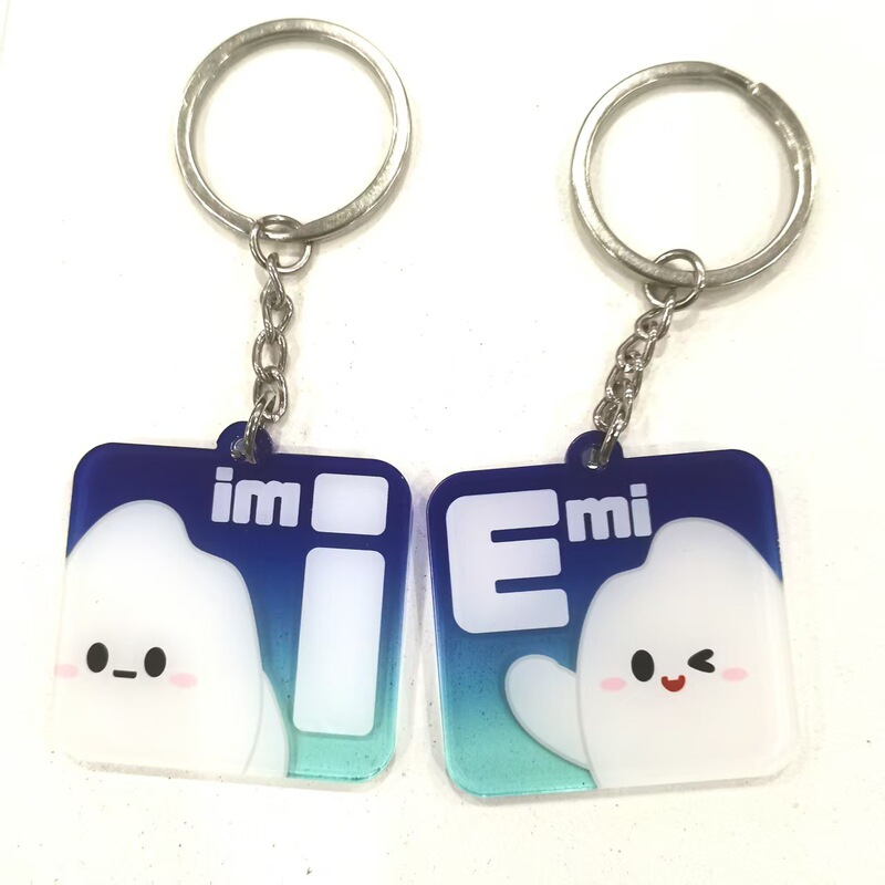 Zhou Shen Concert Around I m E m Acrylic Pendant High Color Value Keychain Fans Should Aid Bag Can be Collectable