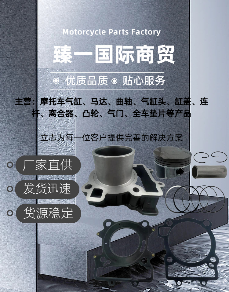Ktm Duke250 Motorcycle Parts Engine Suitable for Ktm Duke250 Cylinder Piston Ring Set 72mm