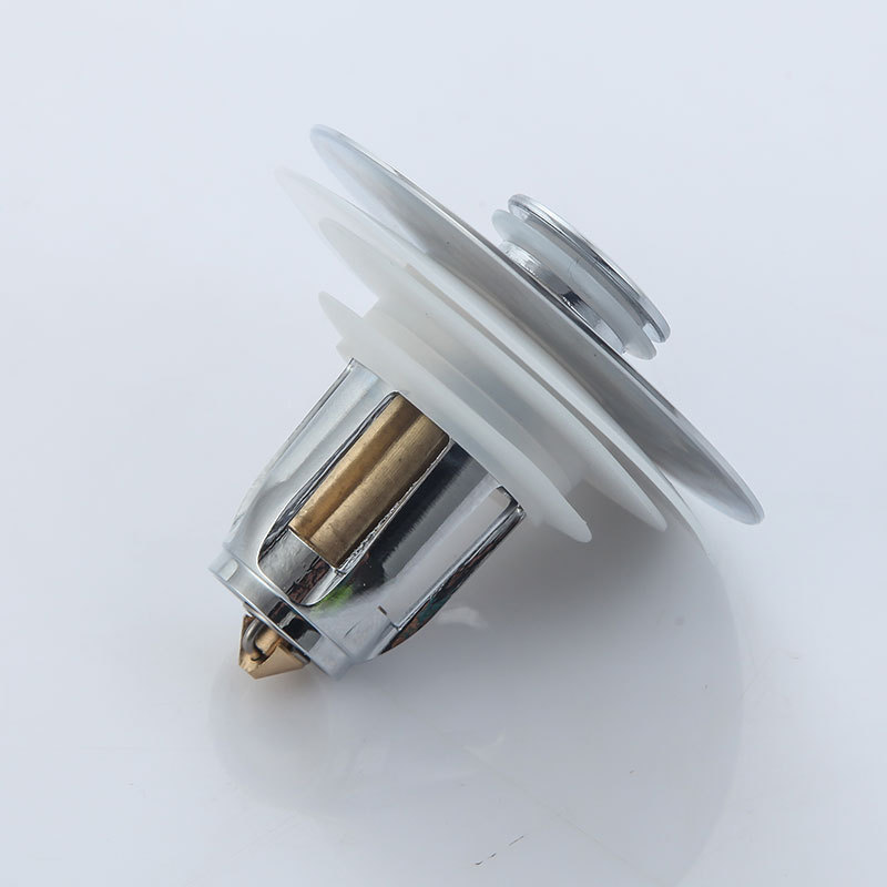 Bathroom Sink Drain Pop-Up Core Brass Filter Core Anti-Clogging Plug Amazon Exclusive US Standard 
