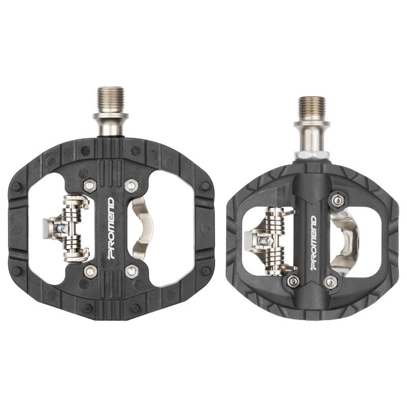 Bicicleta bloqueo bicicleta de montaña bicicleta dinámica con bloqueo eje grueso peilin pedal nylon eje de acero pedal versión