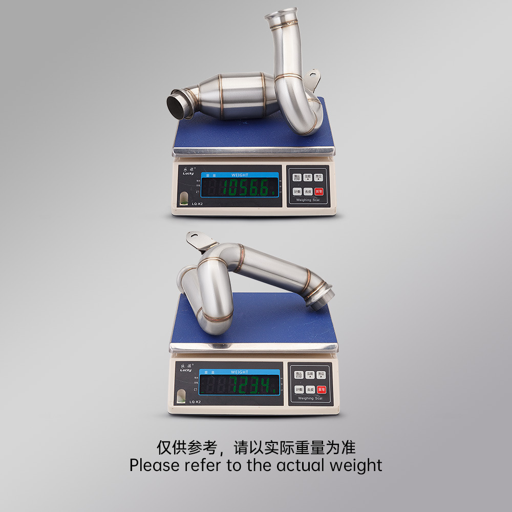 Duke790 Exhaust Pipe Modification to Remove Drum with Drum Middle Section Chunfeng 800Mt 790Adv 890R Non-Destructive Installation