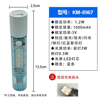 UV fənərlər – Wholesale - 08967-blue