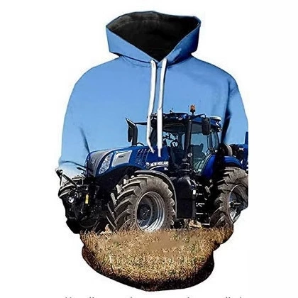 Один кусок трансграничной амазонки осенью и зимой трансграничный 3D цифровой принт мужской свиток с капюшоном Горячая распродажа стиль