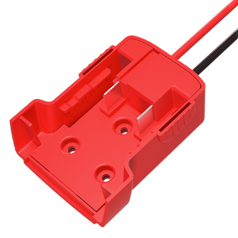 Milwaukee para batería de litio Miwage 18V DIY con adaptador de cable conector de adaptación de descarga externa