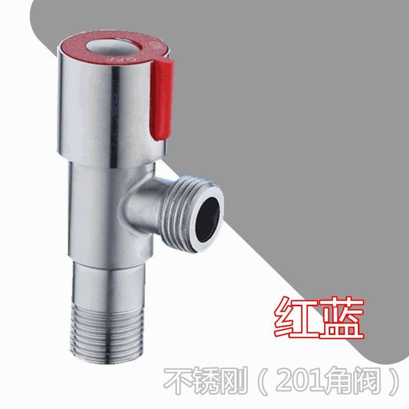 304ステンレス鋼製三角バルブ、1入口2出口アングルバルブ、1入口2出口給湯器、大流量4点スイッチ|undefined