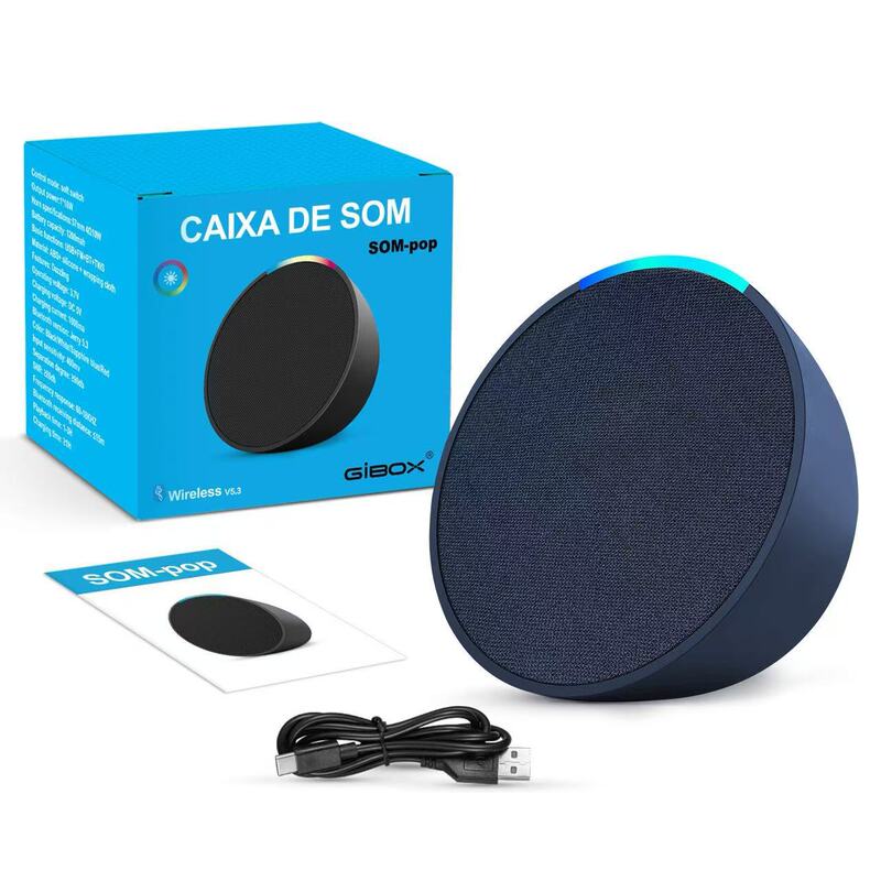 2026 New Cross-Border Product Alaxe Pop Bluetooth Speaker Wireless Fabric-Covered Card-Insert Small Speaker with Heavy Bass 2026 New Cross-Border Product Alaxe Pop Bluetooth Speaker Wireless Fabric-Covered Card-Insert Small Speaker with Heavy Bass