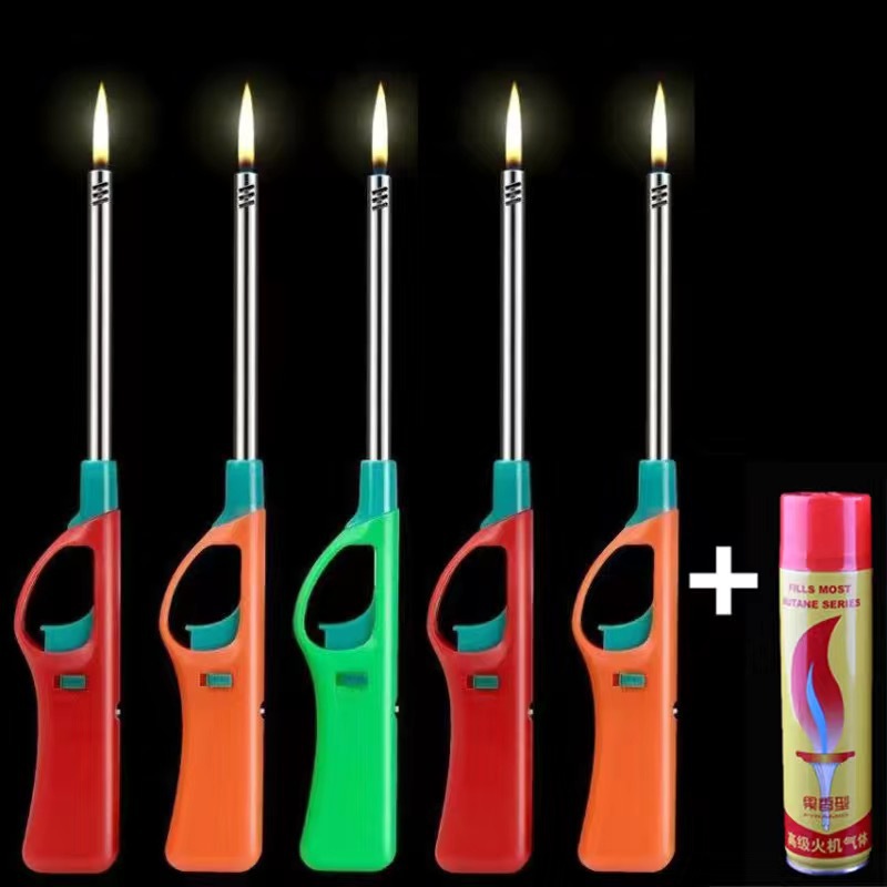 ignición encendedor electrónico de gas de disparo de llama cocina alargada encendedor de pulso