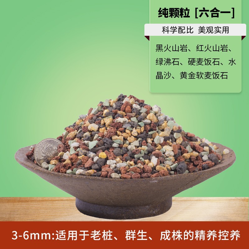 순수입자 레인보우스톤 3-6mm [450g] 체험팩