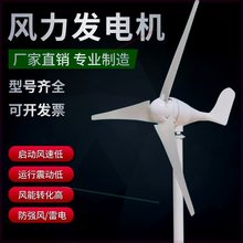 可开票小型风力发电机家用风光互补外船用100W至1000W12V24V220V