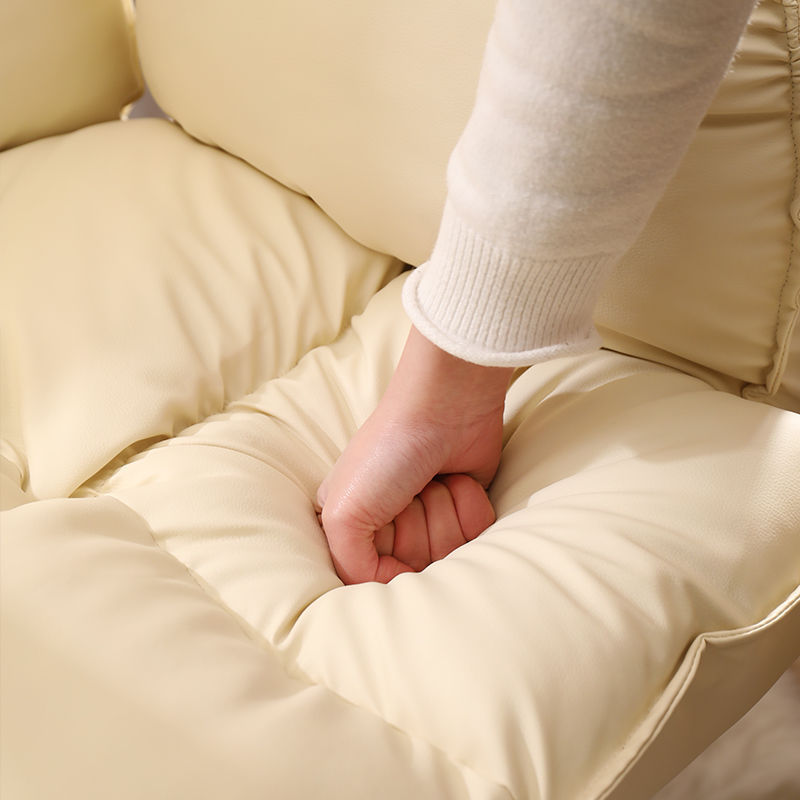 Silla de computadora doméstica confortable para sentarse en el estudio, silla de jefe con respaldo para perezoso, silla de ancla de elevación rotativa