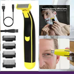 Amazon Portable T Electric Shaver Body Wash Multifunctional Shaving Shave USB Rechargeable Shave
