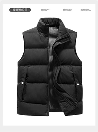 男式休闲马甲;男式棉服;男式棉服马甲