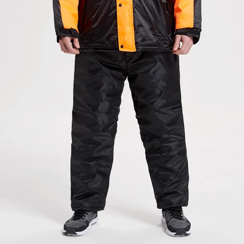 Ropa de refrigeración unida con sombrero impermeable tripulación ropa de algodón de trabajo ropa de algodón caliente chaqueta de algodón de invierno para hombres image 9