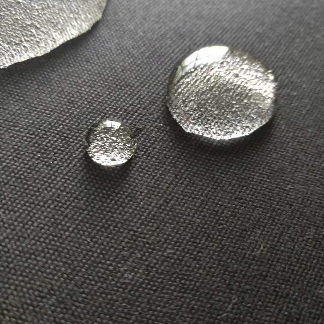 Al Aire Libre de protección solar encriptación tienda silicona impermeable poliéster transpirable negro tela lona gruesa