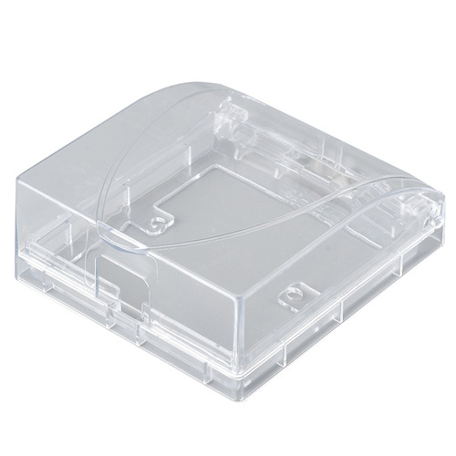 Splash-proof box ultra-thin waterproof box switch socket protective cover cover anti-electric shock bathroom bathroom jack splash-proof box