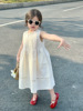 Summer children's sleevless dress, Korean style