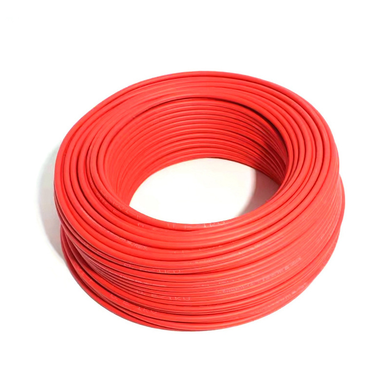 光伏电线2.5 4 6平方PV1-F镀锡铜丝双层护套太阳能光伏 直流电缆