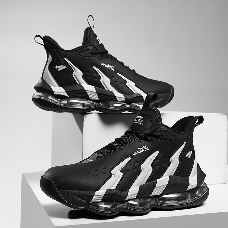 High-quality personalized dad shoes with rotating buckle and air cushion, men's street dance sneakers, thick-soled height-increasing casual men's sports shoes High-quality personalized dad shoes with rotating buckle and air cushion, men's street dance sneakers, thick-soled height-increasing casual men's sports shoes