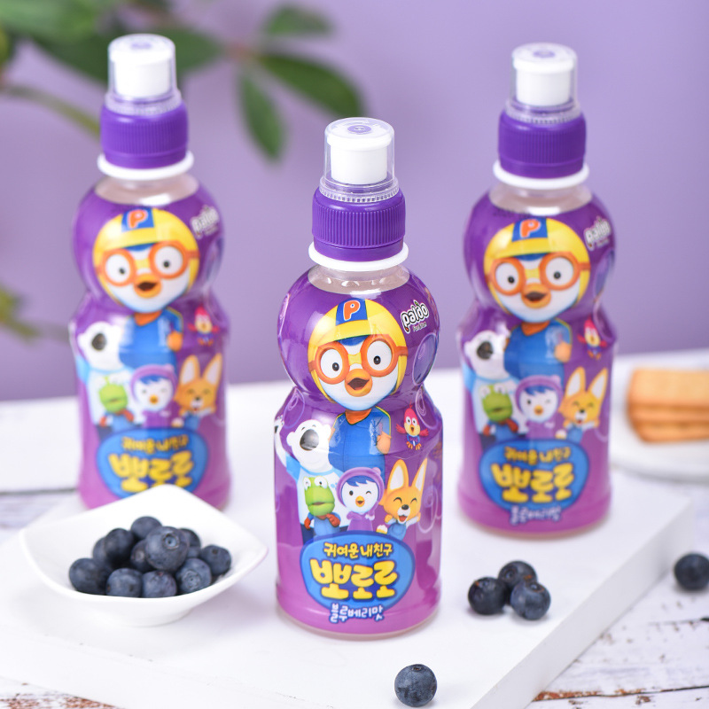 Original Korean Import Bolelele Children's Juice Treasure Box, Wholesale Whole Box, Tropical Fruit Beverage with Milky Flavor
