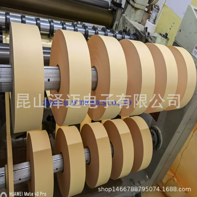 Оптовая Продажа с фабрики прямые поставки силиконовая бумага древесная масса желтая одинарная силиконовая разделительная бумага изоляционная бумага маслостойкая антипригарная бумага