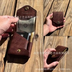 国境を越えた新しいマルチファンクションコンパクトウォレット手作り多機能ミニ財布