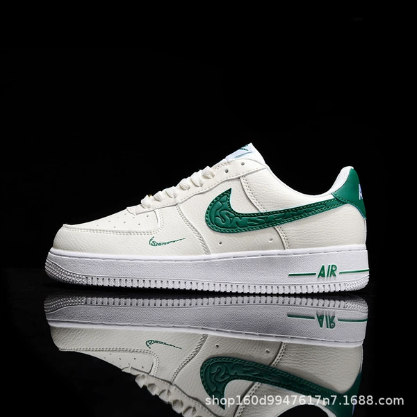 Air Force Low Gang -Mi White and Green