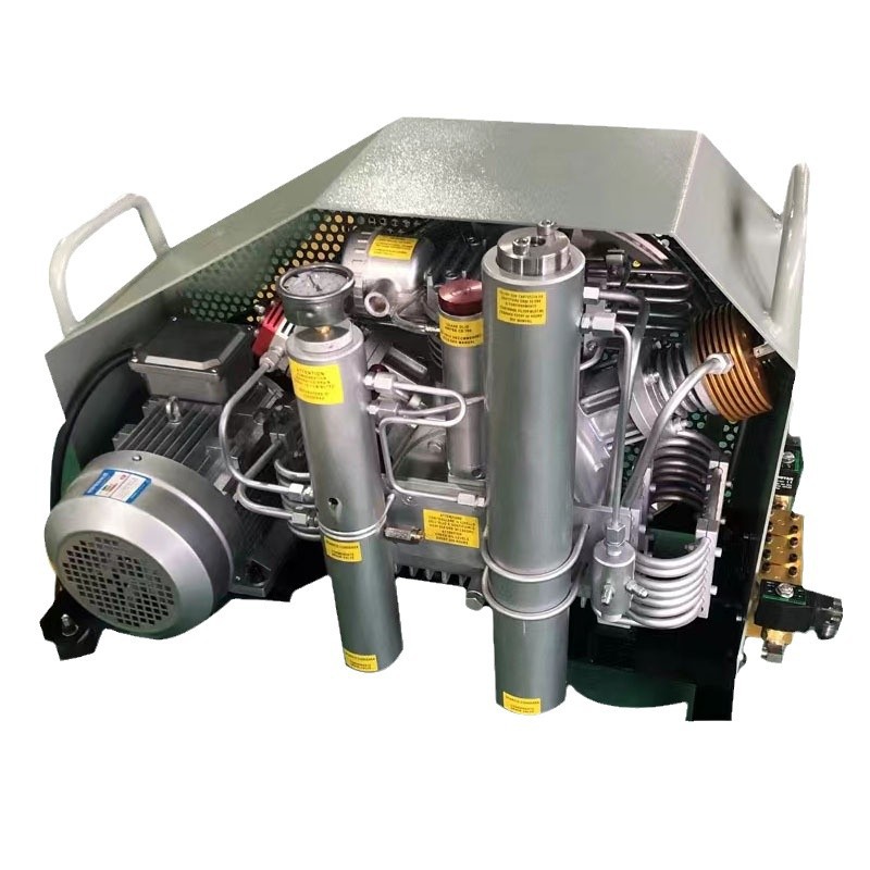 Zhongrun rescate contra incendios bomba de aire comprimido respirador 6.8L bomba de aire respirador contra incendios de presión positiva