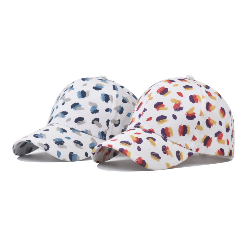 Algodón transfronterizo nuevo colorido estilo chino gorra de béisbol pan de impresión gorra de pico neutral sombrero de sol al aire libre al por mayor