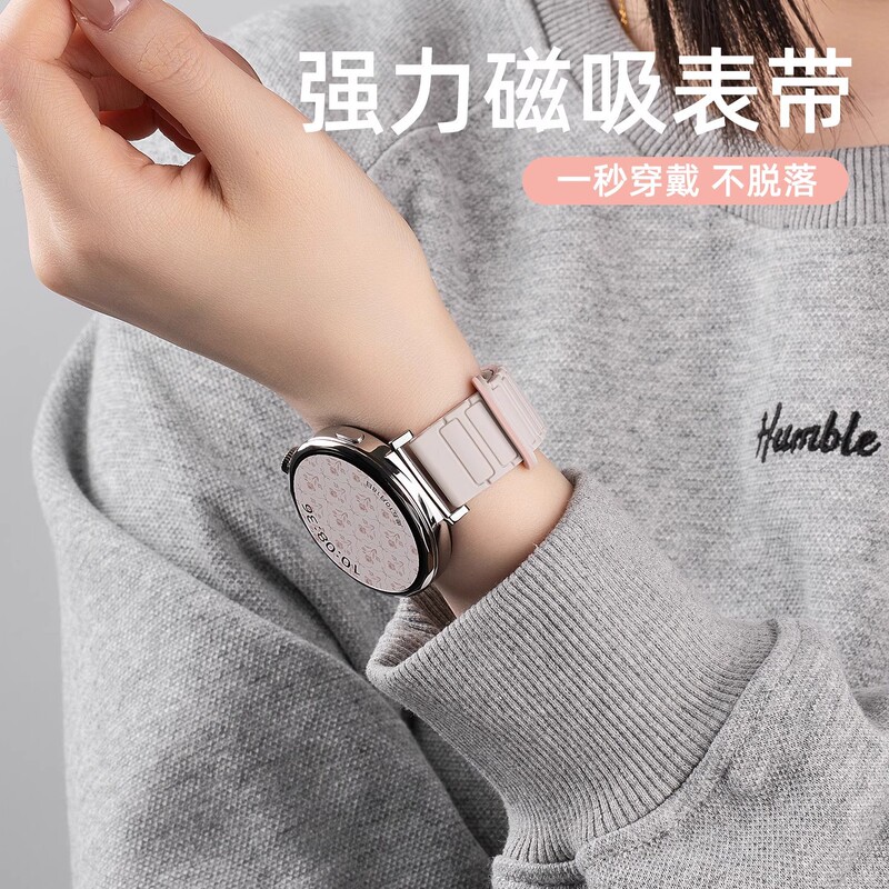 适用华为gt5表带手表watch4pro新款gt4男女腕表gt5运动gt3pro表链|undefined