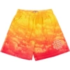 Gradient orange hole