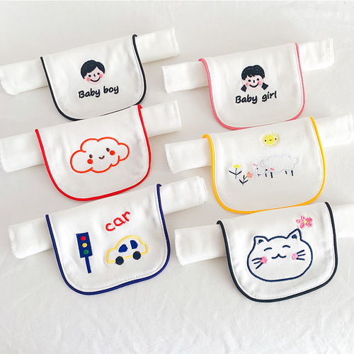ins new Korean version baby cotton gauze sweat towel Japanese sweat towel baby pad sling kindergarten children sweat towel