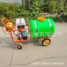 拉管式电动喷药车 手推式汽油高压喷雾果树园林杀虫打药机