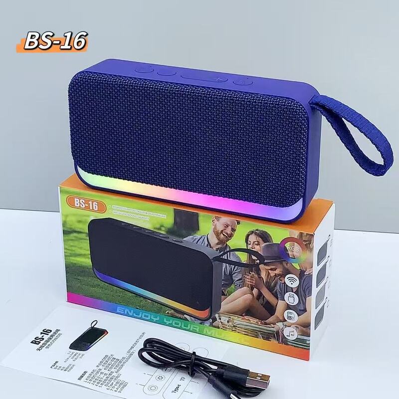 2025新款BS16蓝牙音箱低音炮手提桌面音响户外便携式蓝牙小音响|undefined
