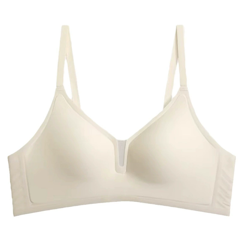 Summer thin breathable wireless bra, push up bra, underwear