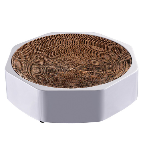 Meianju Octagonal Cat Scratching Box Replaceable Corrugated Cat Scratching Board Cat Toy Cat Nest Pet Supplies